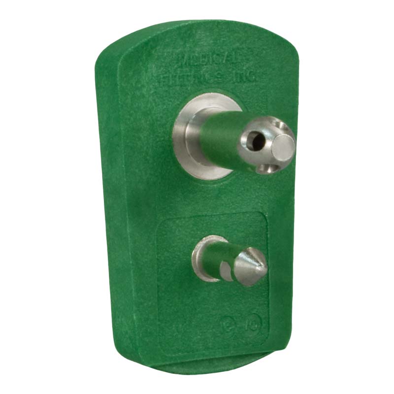 Chemetron Style Quick Connects - Oxygen